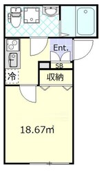 ルノン平井の物件間取画像